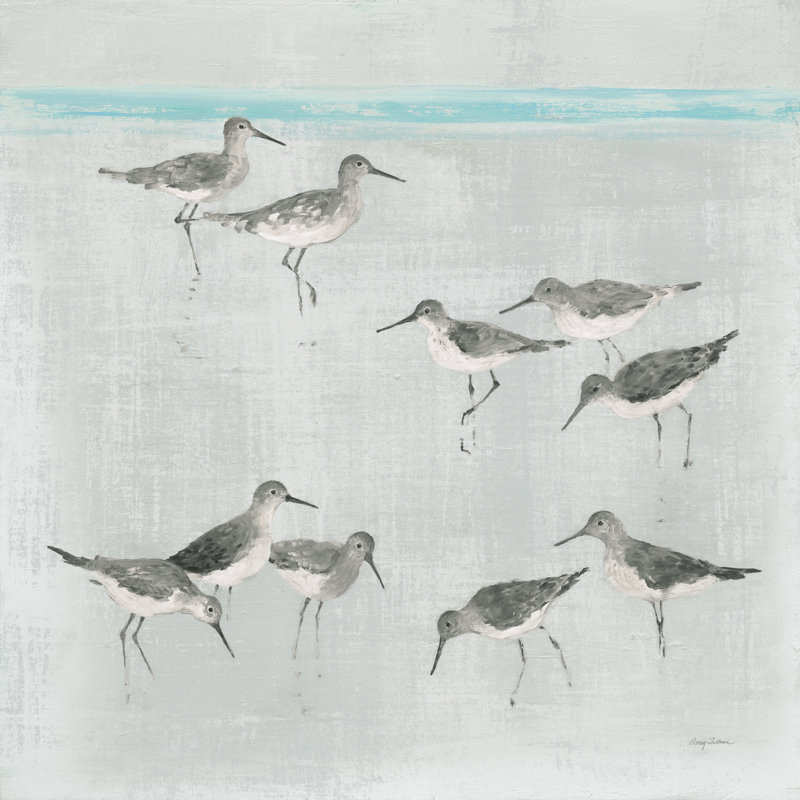 Sandpipers gris, H 20 po x l 20 po x P 1,25 po