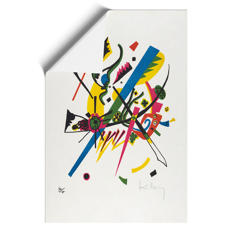 Small Worlds I by Wassily Kandinsky - No Frame Painting, 30cm H x 21cm W x 0.1cm D