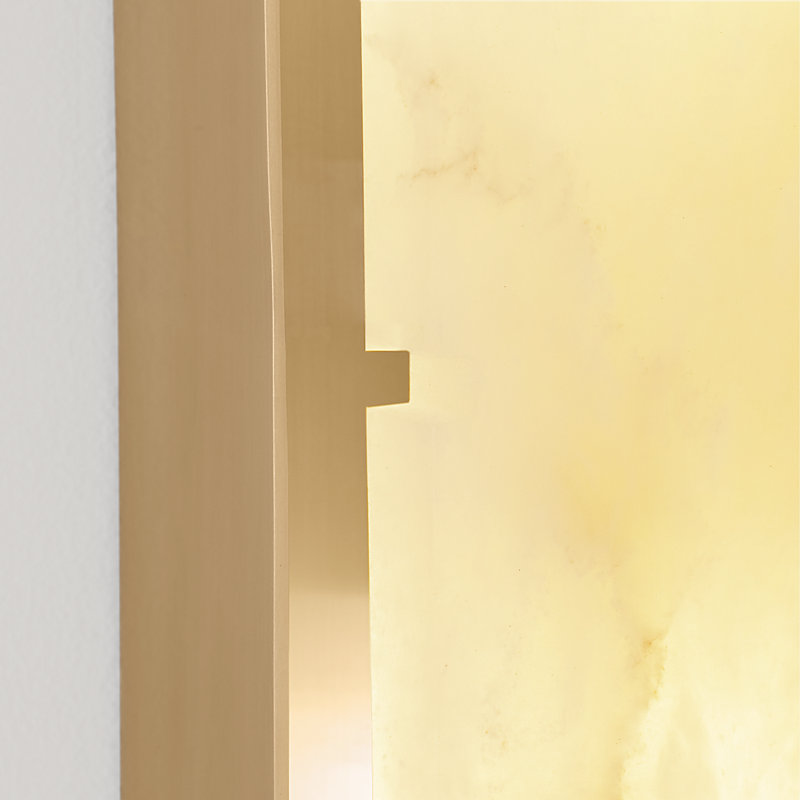 Kelly Wearstler Melange Elongated Sconce, Antique-Burnished Brass