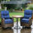 Outdoor Deep Seat Cushion Set, 6” Thick Water-repellent Patio Furniture Replacement Cushion-261000515