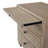 Dana Heights 3-Drawer Nightstand with USB Charging – Sand Finish, Mindi Veneer