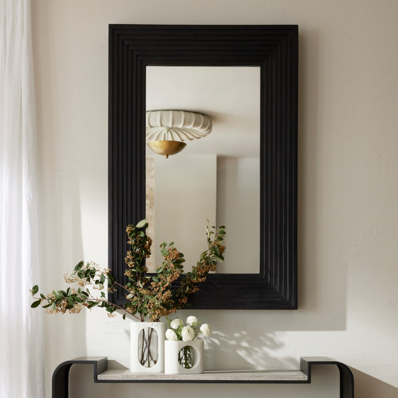 Coulter Rectangle Solid Wood Mirror