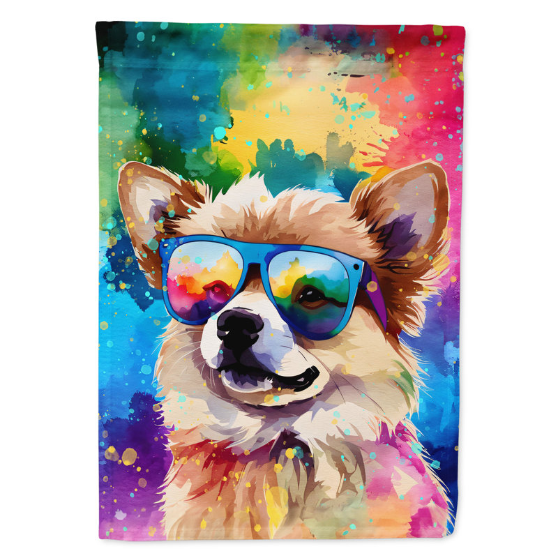 Drapeau de la maison Hippie Dawg, Loulou de Poméranie