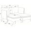 Canapé modulaire en lin avec assemblage facile et configuration personnalisée-1341955519