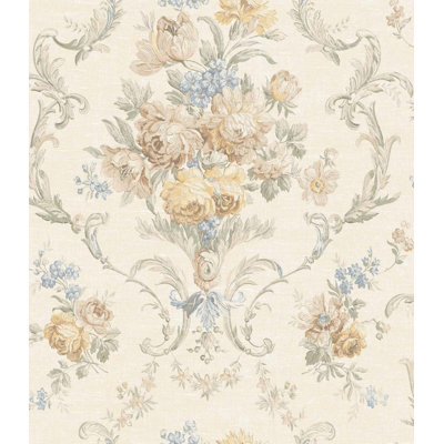 Rouleau de papier peint L 33 pi x l 20,5 po Marjy