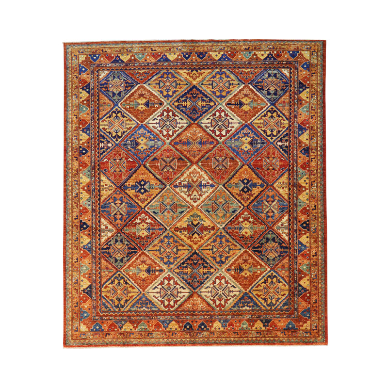 Checkered Autumn Serapi 8'2" x 9'6"