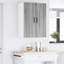 Vidaxl Kitchen Wall Cabinet With Shelf Concrete Grey 40 X 31 X 80 Cm-121218102-121218100