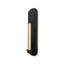 Ensemble de porte-bougie mural Pilla - bronze vieilli