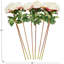 Cole And Grey Faux Foliage Tall Dahlia Artificial Flower Stem-1032256621-1032256620