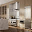 ZLINE 30 Autograph Edition 16.1 cu. ft. Built-in 2-Door Bottom Freezer Refrigerator with Accent-123144519-123144568