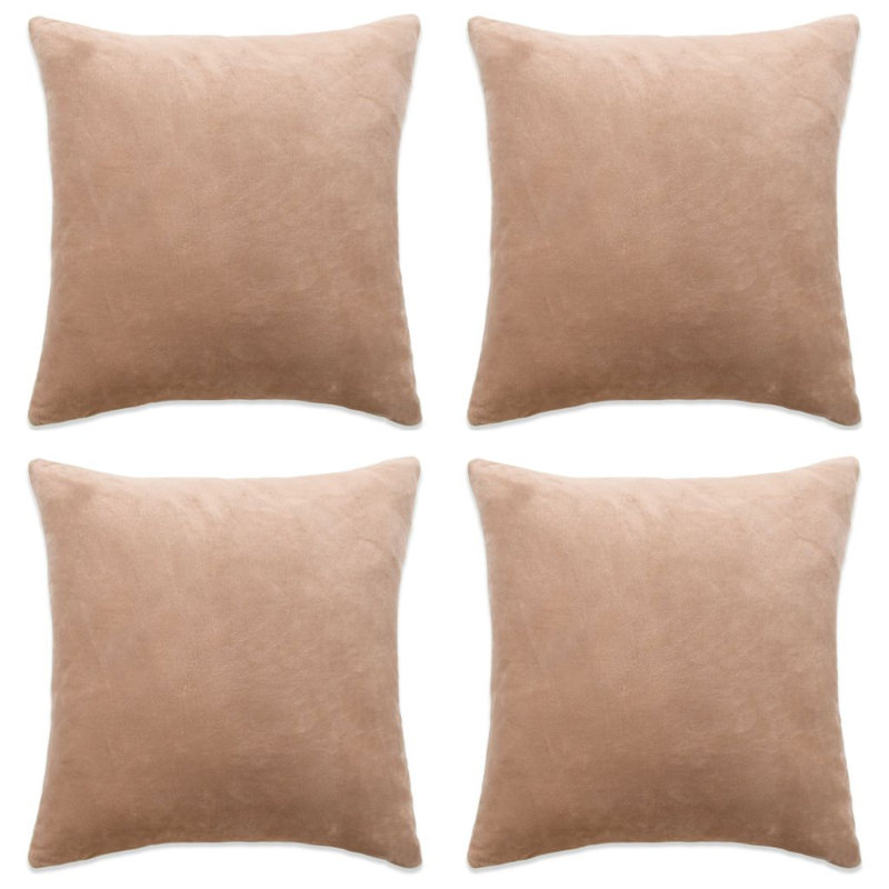 Jose Square Cushion Cover, 50 x 50cm, Beige