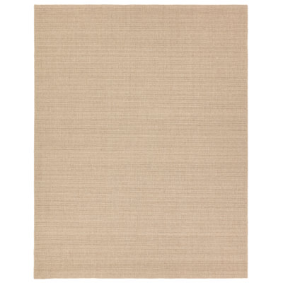 Jaipur Living Venue TEP03 Handmade Solid Tan Area Rug (10'x14')