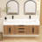 Jessica 60'' Wall-Mounted Single Bathroom Vanity-196845489