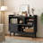 44" Sideboard Buffet Cabinet With Outlet - Storage Cabinet For Office, Bedroom Storage Cabinet, Hallway Storage Cabinet, Console Storage Cabinet-675673715-680444277