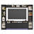 79'' W Entertainment Center For Tvs Up To 60", Wall Unit TV Stand With Bookshelves and Led Light, Black-1617149874
