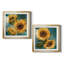 Tournesol I - ensemble de 2 reproductions d'art encadrées-797026825-797026828-797026830