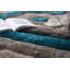 Tapis bleu sarcelle Garion-126658163