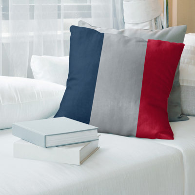 Striped Reversible Throw Pillow