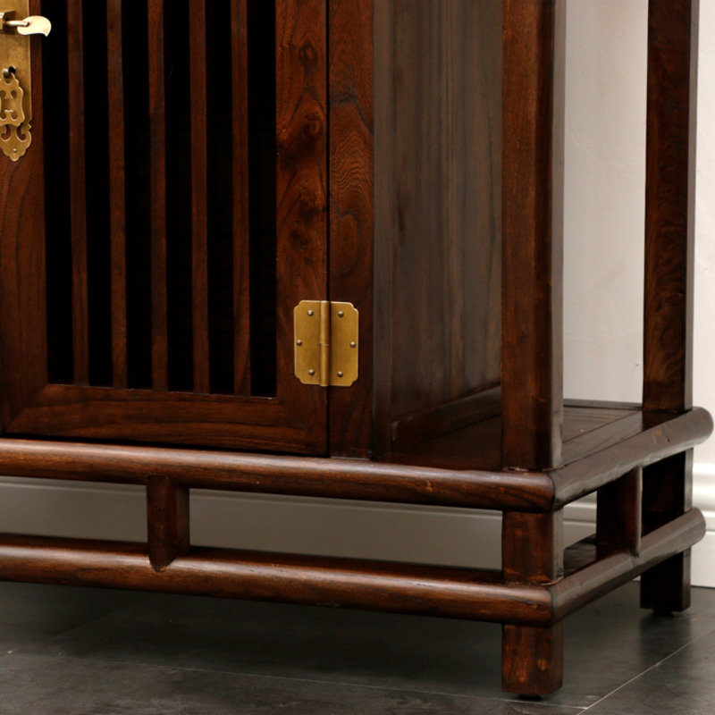 Aatifa Solid Wood Accent Cabinet