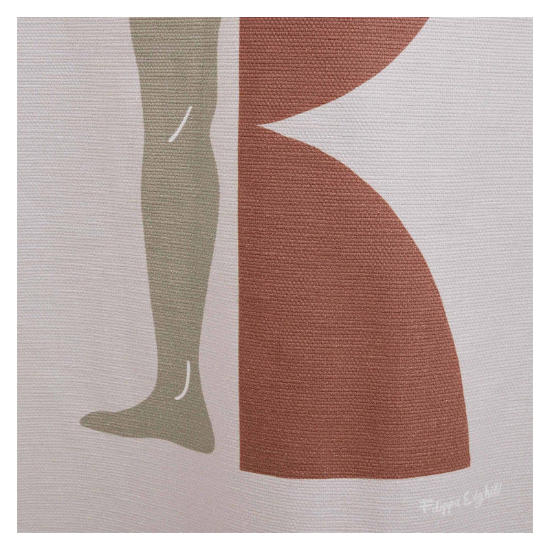 Cotton Blend Curtain Single Panel