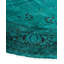 Tapis vert 6 pi 1 po Cloyed One-of-a-Kind New Age