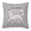 Coussin décoratif intérieur/extérieur loup-782126974