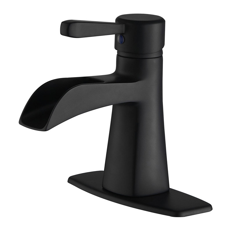 Robinet de salle de bain noir, Noir