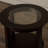 Glass Top End Table