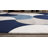 Well Woven Helena Blue Mid-Century Modern Abstract Geometric 3D Textured Rug-81483009