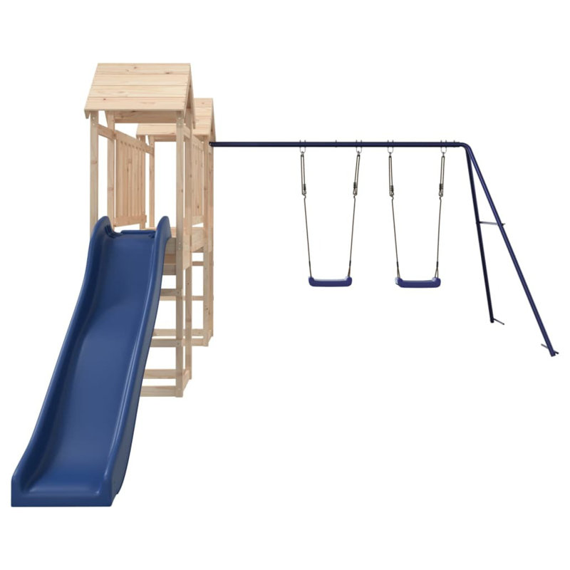 Gardin Freeport Park Swing Set, Brown