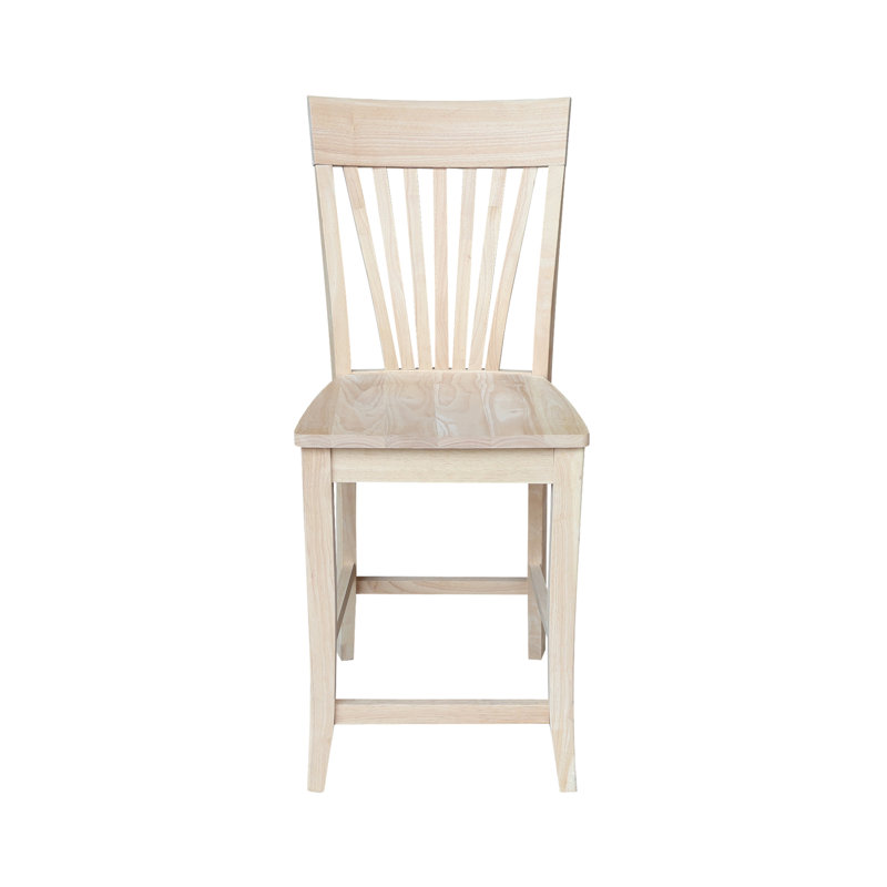 Taksh Solid Wood Counter Stool