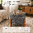 Round Linen Storage Ottoman with Reversible Wood Tray and Pine Legs, Gray, 21"-1519240351