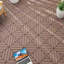 Paquet de 44 tuiles de terrasse imperméables et emboîtables, 12 po x 12 po, pour l'extérieur ou l'intérieur, pour les patios et les piscines-110440249
