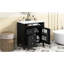 Meuble-lavabo moderne 30 po, lavabo avec 2 tiroirs et tiroir coulissant, meuble-lavabo avec rangement pratique-461560466