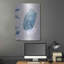 Winston Porter «Indigo Haze No. 2» par Louis Duncan-He, art mural en métal, MTL-14092-1280502542