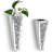 Vase Crushed Diamond Mirror