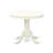 3 Piece Wood Dining Table Set Includes 1 Dining Table and 2 Doeskin Linen Fabric Upholstered Chair Button Tufted Back with Nail Heads - linen white Finish-1847924316-1847924324-1845624636