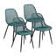 Ensemble de salle à manger 5 pièces Corrigan Studio® Vita, 1 table et 4 chaises empilables-1822087871