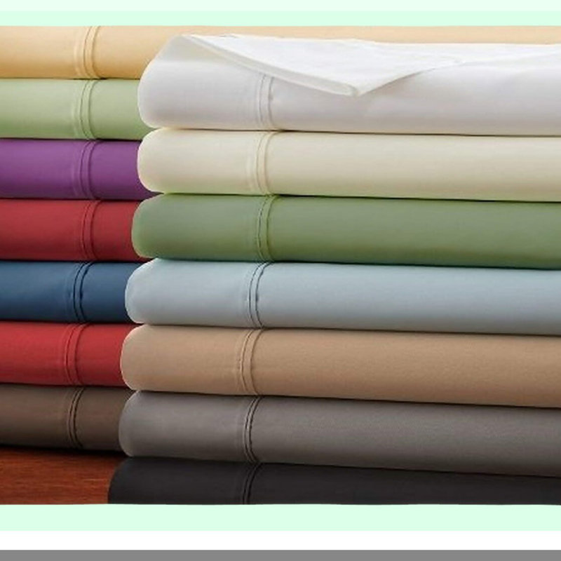 LuxuryGuard 1800 UltraSoft Bed Sheet Set - Wrinkle & Fade Resistant, Deep Pocket Queen White - Premier Luxurious 4-Piece Set, Fits up to 16" Mattress
