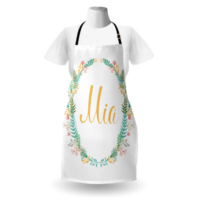 No Pattern Bib Apron
