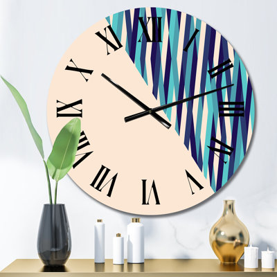 Horloge murale surdimensionnée