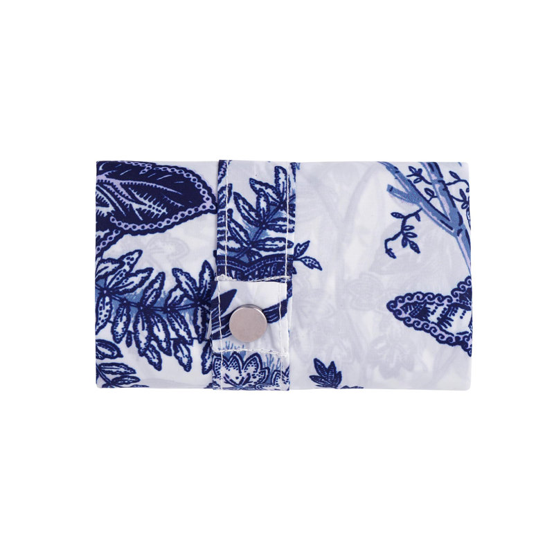 Willow Toile 100% Polyester Picnic Tote Bag