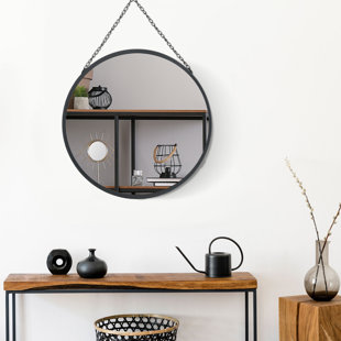 Gewölbter Spiegel - rund ✔️ für Wohnzimmer - jetzt kaufen