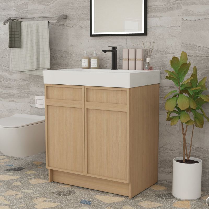 Meuble-lavabo 30 po avec lavabo en résine