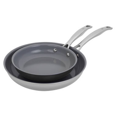 Henckels Clad H3 8-Inch Stainless Steel Ceramic Nonstick Fry Pan