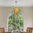 6-Light Modern Artistic Hand-Blown Glass Sputnik Chandelier