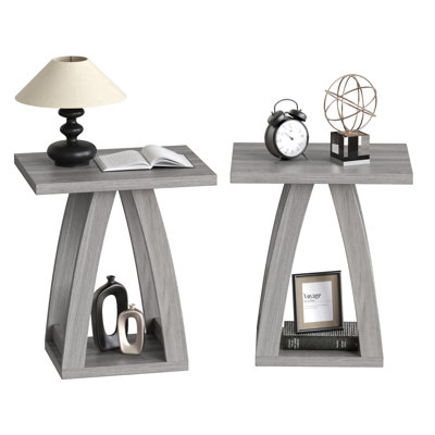 End Table With Storage