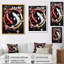Art mural Sakura Yin et Yang Koi Pond IV - Kois Fish-1848102588-1848102591