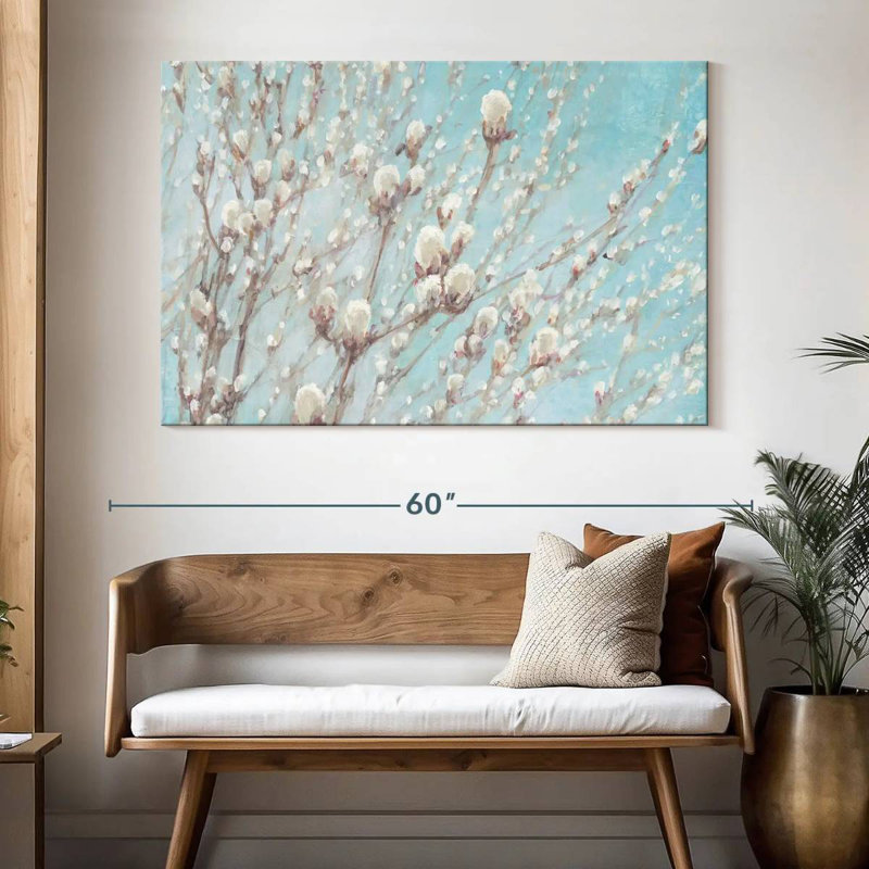 Harnek au début du printemps, H 34 po x l 51 po