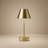 Rechargeable LED Table Lamp - Plated Brass